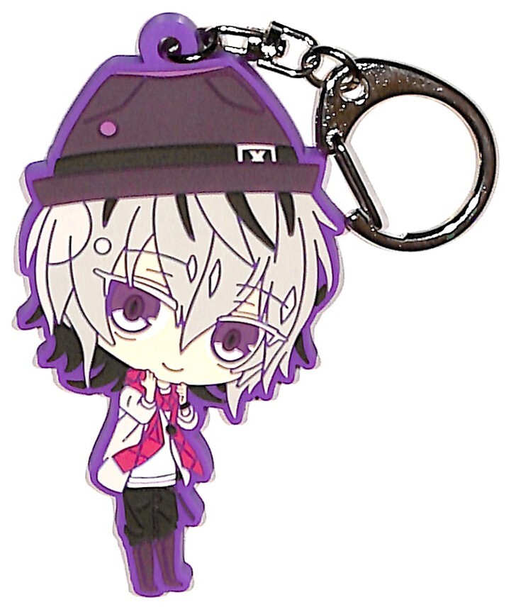 Collar x Malice Keychain Mascot Charm Kuji C Rubber Key Holder Kei