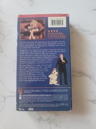ROVER DANGERFIELD VHS Tape, COMPLETE/TESTED SEE PHOTOS (VHS72) - Picture 2 of 4