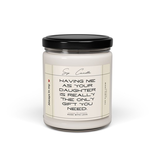Soy Candle, Daughter Gift for Mom, Mother's Day, Birthday Gift, Aromatherapy - Picture 22 of 41