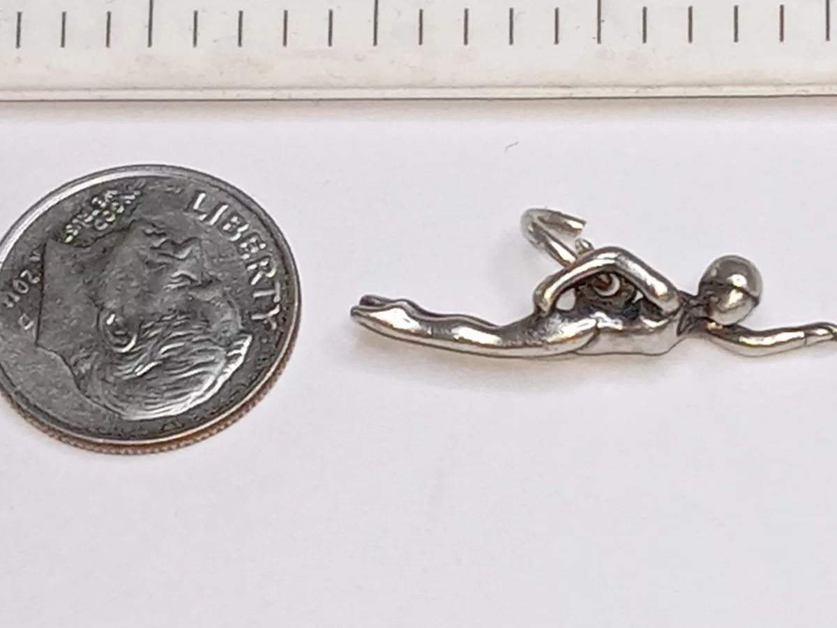 James avery swimmer charm sale