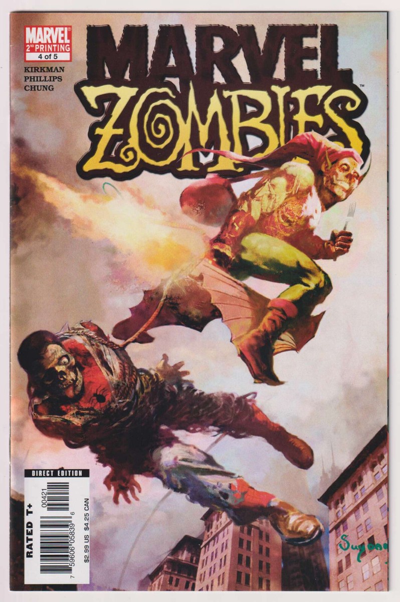 M5569: Marvel Zombies #4, Vol 1, NM- Condition, 2nd Printing