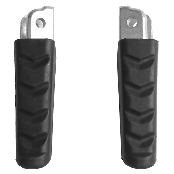 Reposapiés delanteros negros aptos para BMW F800ST 2004-2012 F800S 2004-2008 2007 Foto 2 de 3