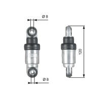 SchwingungsdäMpfer Keilrippenriemen Gates T39215 Drivealign™ FüR Bmw