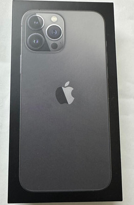 Original Apple iPhone 13 Pro Max  Empty Box   Graphite