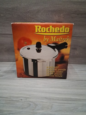 #ad Rochedo By Maitres 4.2 qt 4L pressure cooker New Open Box $48.00