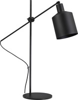 Tischleuchte H71Cm Schwarz E27 Tischlampe Leuchte Tisch Schreibtischlampe Innen