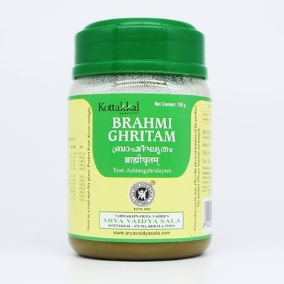 Kottakkal Brahmi Ghritam 150 GM | Unterstützung für Gehirn & psychische...