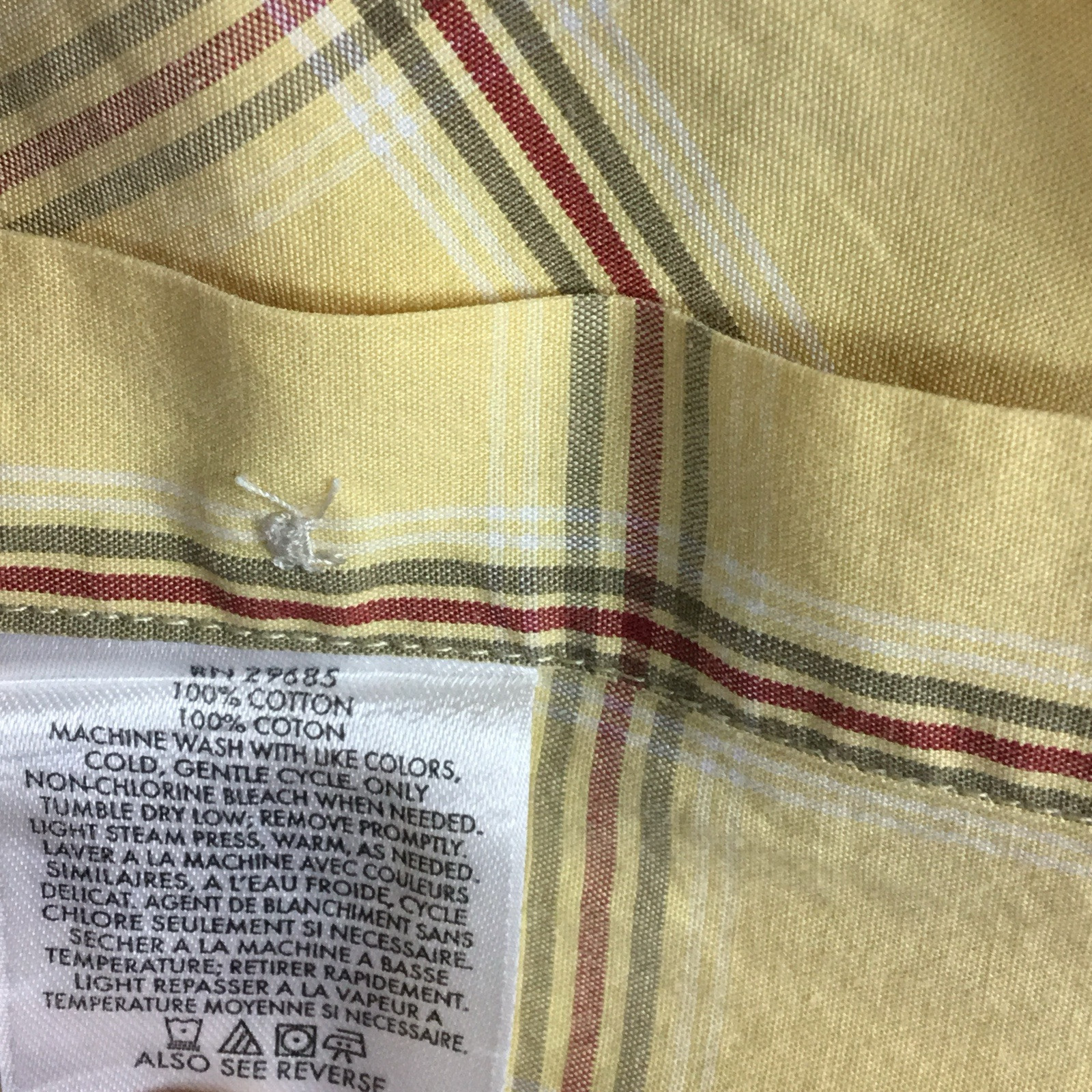 Pendleton Button Front Shirt Long Sleeve Mens XL … - image 11