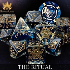 The Ritual 11 Dice Set Brand New by DnD Dice