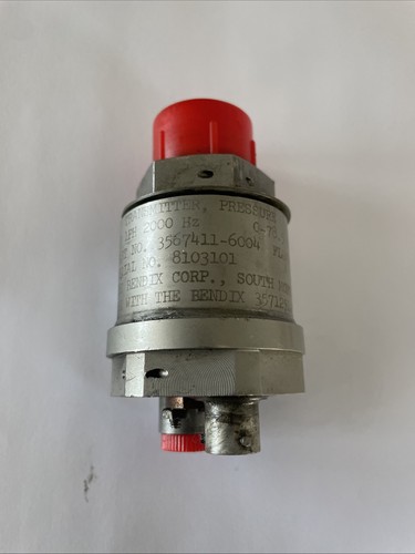 Bendix 3567411–6004 (Alt: 489-481) Transmitter, Pressure Torque From P&W PT6 A