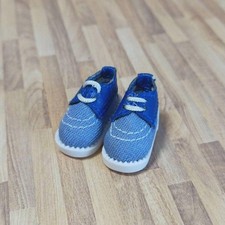 Obitsu 11 Canvas Sneaker Shoe Blue Recommended Nendoroid Doll #dae24c
