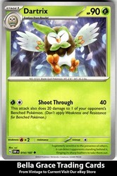 Dartrix 014/197 Obsidian Flames Uncommon