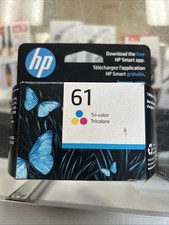 Genuine HP 61 Tri-Color Ink Cartridge CH562WN Factory Sealed Exp 1/2024