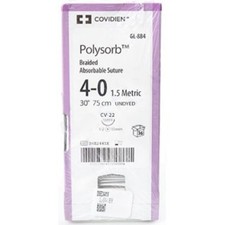 Nahtmaterial Polysorb 5-0 CV23  Nadel wie Vicryl  5-0 RB1  Covidien   Ethicon