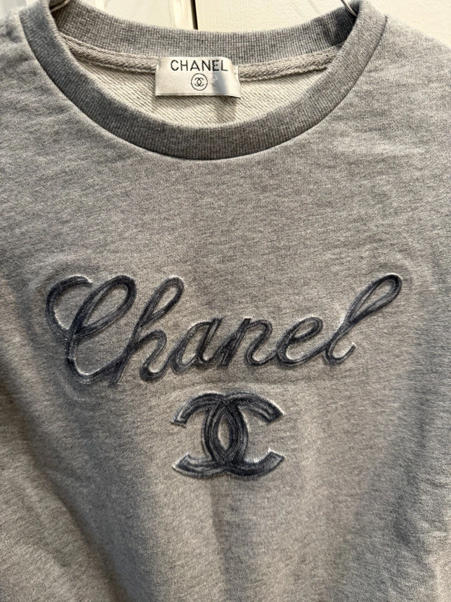 CHANEL ロゴ入り 長袖 vintage archive CHANEL Long Sleeve Hoodies & Sweatshirts for Women for sale | eBay