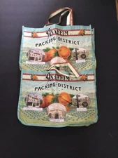 Lot Of 2 Anaheim Packing District Reuseable Shopping Bags Orange County CA