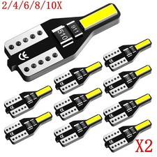 10pcs T10 194 168 Led W5w Canbus White Dome License Side Marker Light Bulb 210x