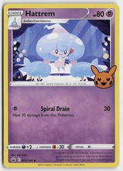 Hattrem 072/198 Trick or Trade BOOster Promo