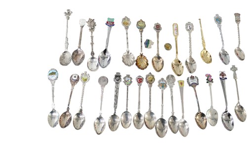 Souvenir Collector Spoons Joblot X 32 Pieces - Picture 2 of 4
