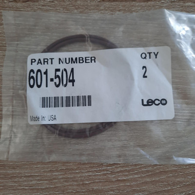 LECO Corporation, P/N: 601-504, AR1504 O RING, LOADING BLOCK FP228, Qty 2