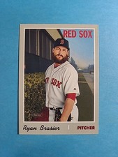 Ryan Brasier 2019 Topps Heritage Baseball Card # 694 J5048