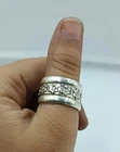 Handmade 925 Sterling Silver Stacking Ring Set, 925 Silver Bands Ring  All Size