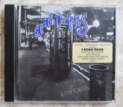 Spin Doctors - CD - Pocket Full of Kryptonite - 1992 - European Edition - EX/VG