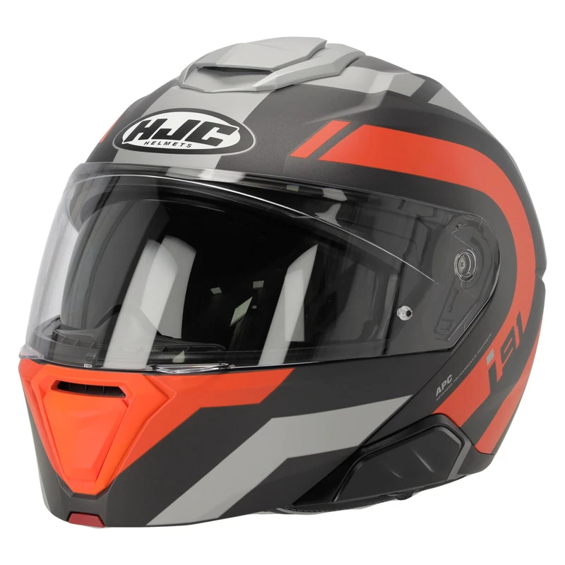 HJC i91 Arven MC6HSF Orange, photo 7 of 10