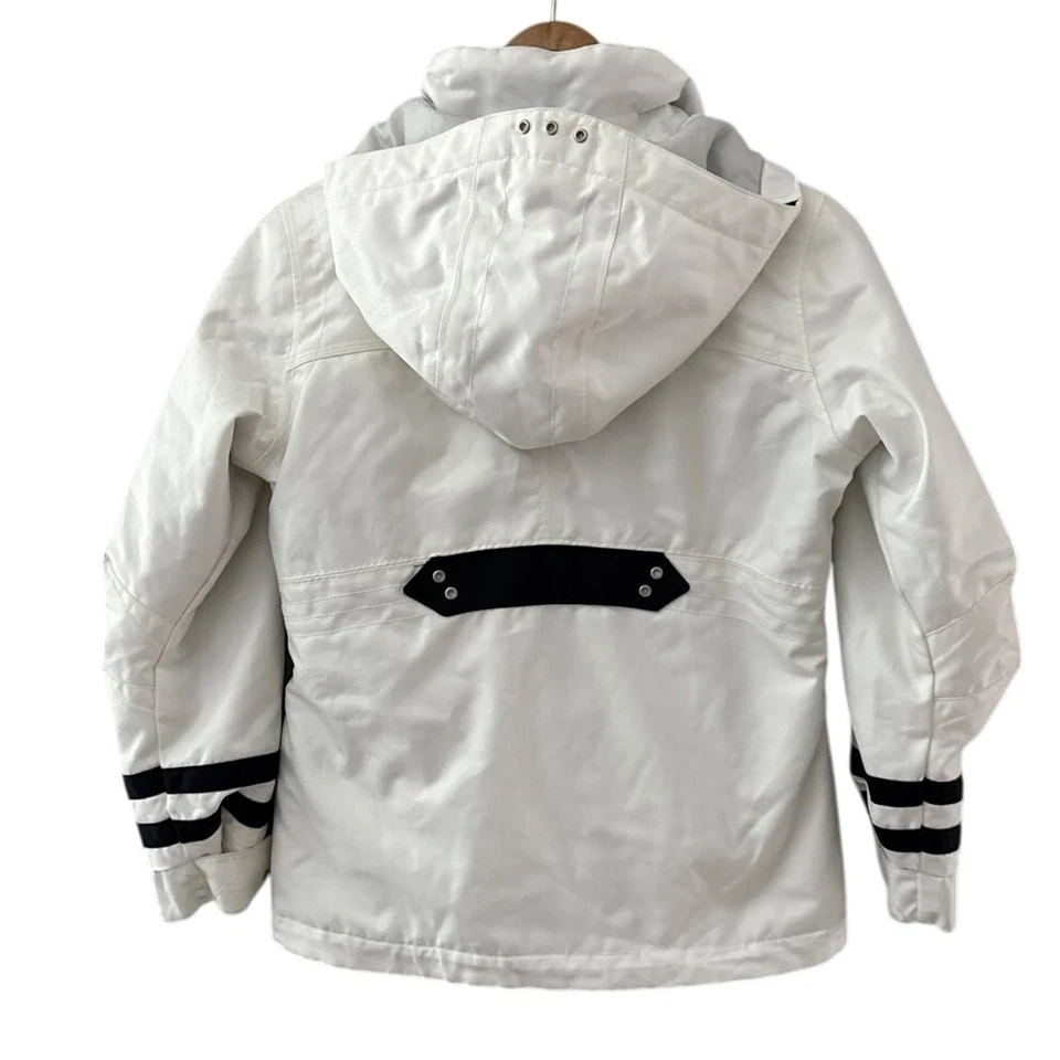 Chaqueta con Capucha Obermeyer Juniors Esquí Snowboard Mekayla Blanca Talla 10 Foto 2 de 4