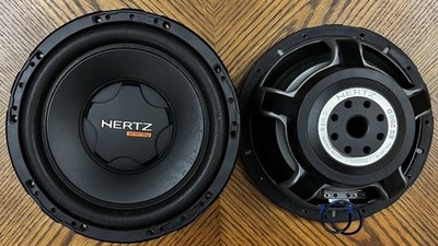 ヘルゾエディオ Hertz Energy ES 250D 10” subwoofer 500 Watt Pair Speakers | eBay