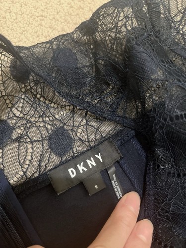 dkny Mono Mujer Azul Oscuro Talla 6 - Imagen 4 de 8