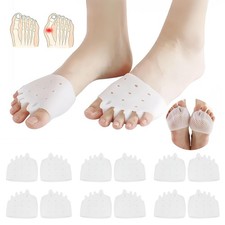 Toe Separators for Women  Toe Spacers for Men, 6 Pairs Soft Silicone for Daily