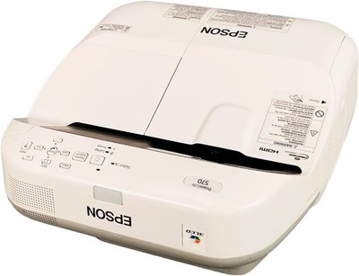 Epson PowerLite 570 XGA 3LCD Short Throw Projector 2700 Lumens HDMI LAN