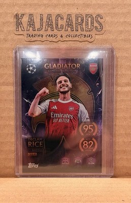 2025-2026 Topps Match Attax Limited Edition Gladiator Declan Rice Arsenal