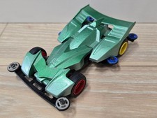 Mini 4WD Hurricane Sonic Green Paint Used 1990s