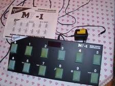 Foot Controller für Multeffektgeräte Nobels MF 1 Midi mit Netzgerät/Beschreibung