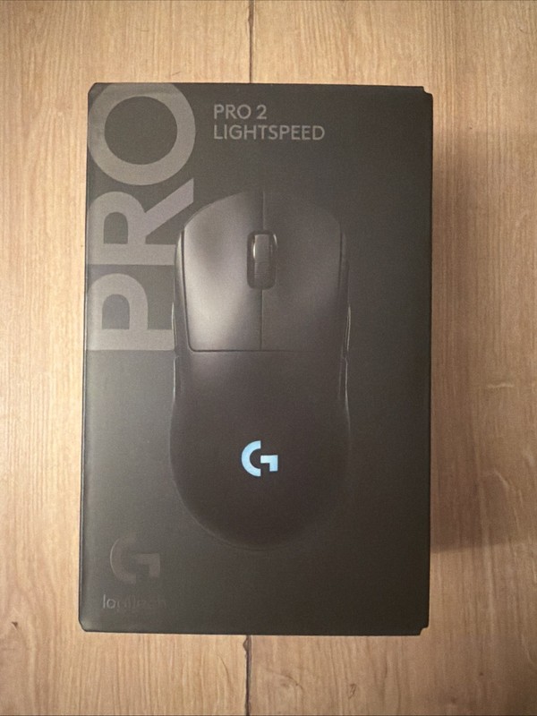 Logitech PRO 2 Lightspeed Wireless Gaming Mouse - Black Brand New Still Sealed