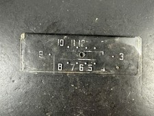 1939-1940 Cadillac Clock Glass Face