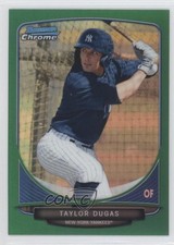 2013 Bowman Chrome Prospects Green Refractor Taylor Dugas #BCP155 4n0