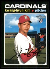 2020 Topps Heritage #544 Kwang-Hyun Kim RC St. Louis Cardinals 57939