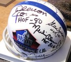 10 HOF DL signed mini helmet w /COA's - Lilly, Jones, Olsen, Eller, Youngblood + — photo 8
