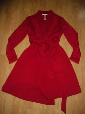 Diane von Fürstenberg Designer Wickelkleid Wolle DGr.40 US8 - Bild 1 von 4