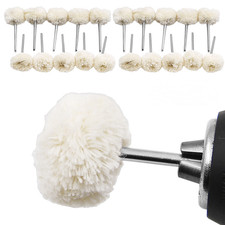10/20Pcs Polishing Buffing Wool Cotton Wheel Brush for Dremel Rotary Kits