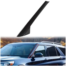 Left A-Pillar Molding Windshield Outer Trim Compatible with 2011-2019 Ford