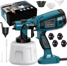 Paint Sprayer 1000W High Power Electric Spray Paint Gun with Adjustable Spray Wi