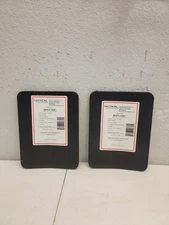 Set of 2 Tactical Scorpion Gear Level III 6"x8"Curved Steel Body Armor. TSG68BC