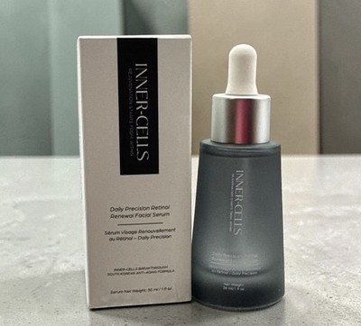 INNER CELLS Daily Precision Retinol Hydrating Serum Moisturizer Face Neck  #B37