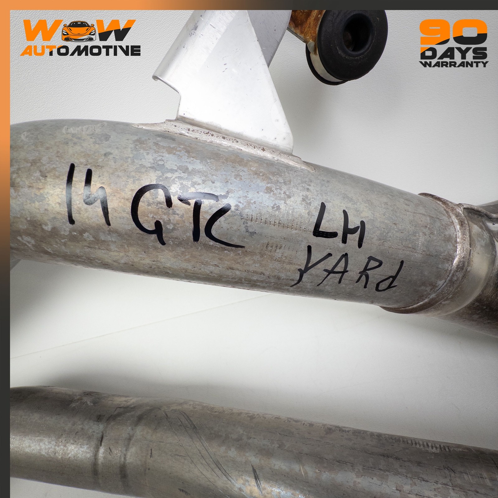 12-19 BENTLEY CONTINENTAL GT FLYING SPUR LEFT RIGHT EXHAUST DOWNPIPE CATALYST OE