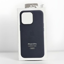 Genuine Apple iPhone 13 Pro Leather Case MagSafe Midnight MM1H3ZM/A