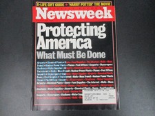 Newsweek Magazine November 5 2001 Protecting America Special Report VTG Issue